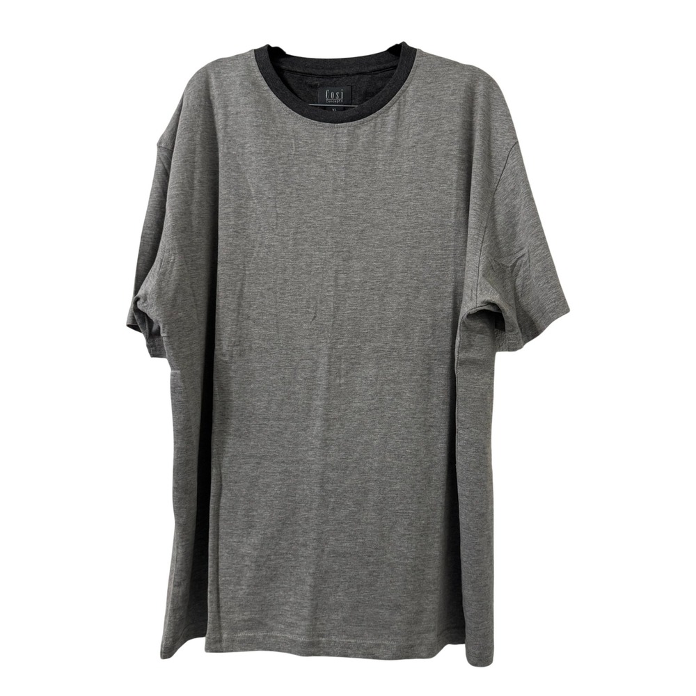 Cosi Concepts Pajama Set Mens XL Gray Top Pants Lounge Sleepwear‎